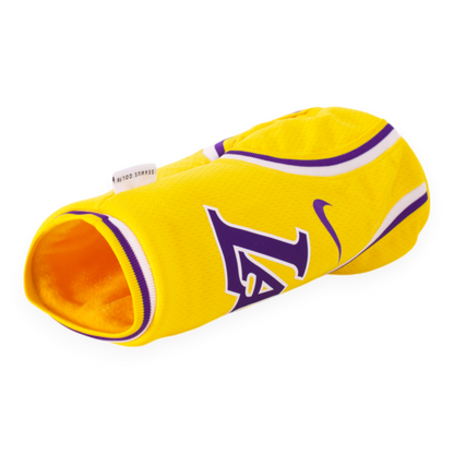 Upcycled NBA Jersey Head Cover - Lakers