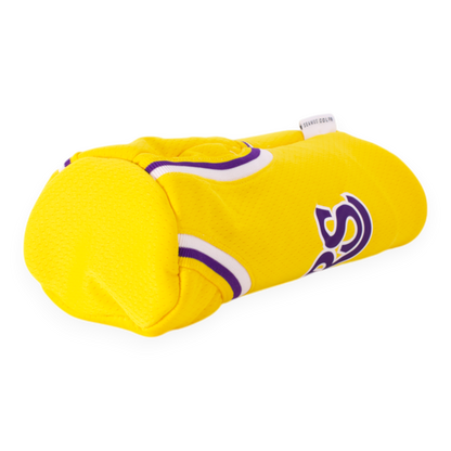 Upcycled NBA Jersey Head Cover - Lakers
