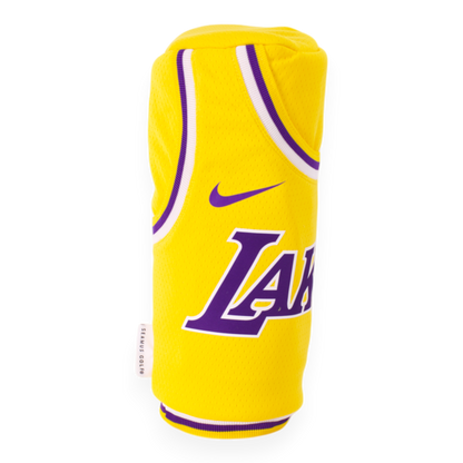 Upcycled NBA Jersey Head Cover - Lakers