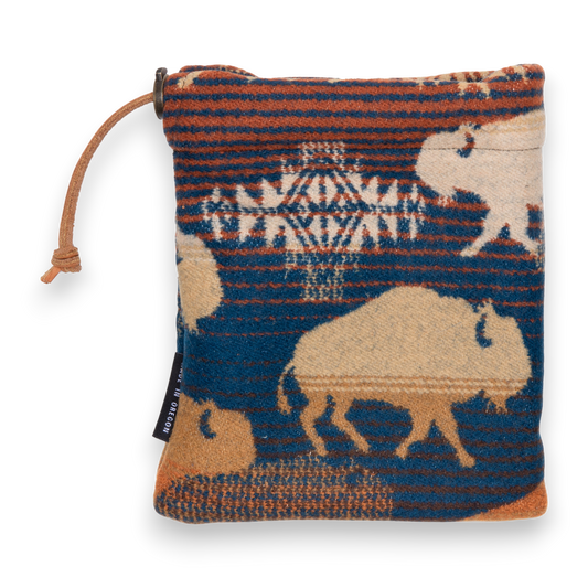 Pendleton® Land of the Buffalo Drawstring Pouch