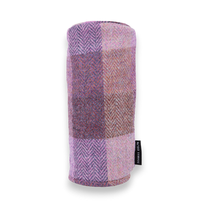 Lavender Check Harris Tweed Head Cover