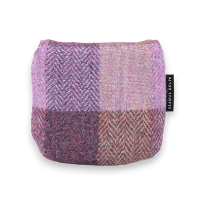 Lavender Check Harris Tweed Mallet