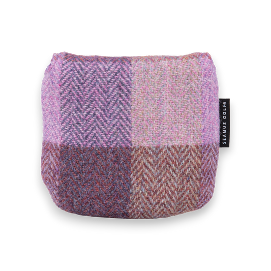 Lavender Check Harris Tweed Mallet