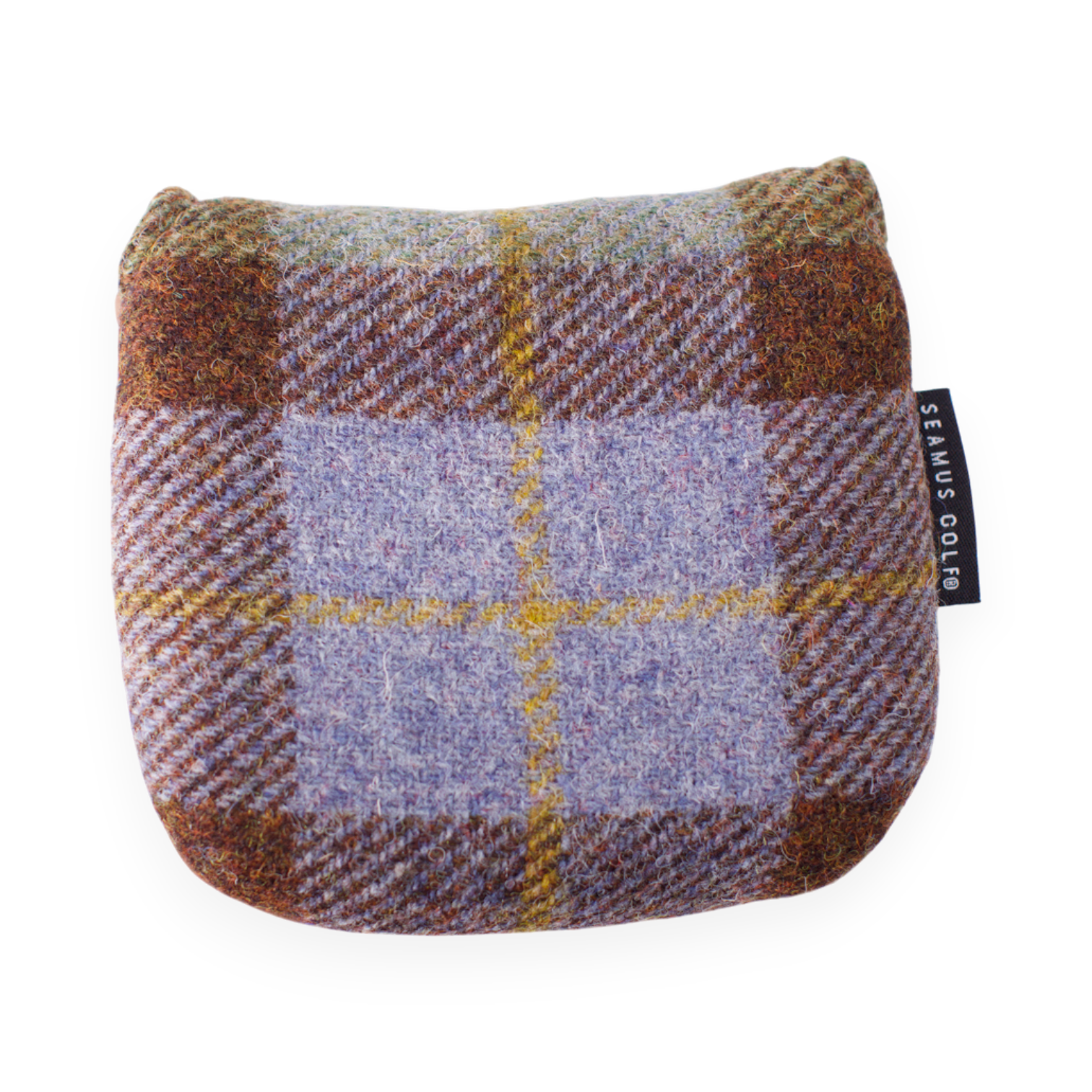 MacLeod Check Harris Tweed Center Shafted Mallet Cover