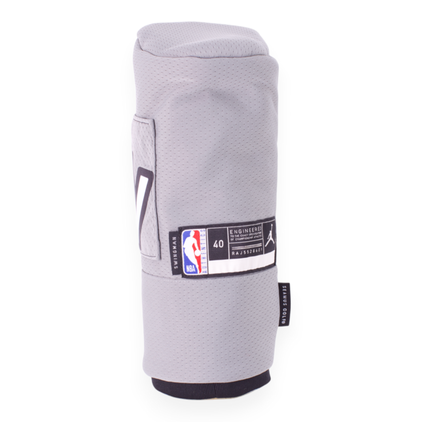 Upcycled NBA Jersey Head Cover - Nets