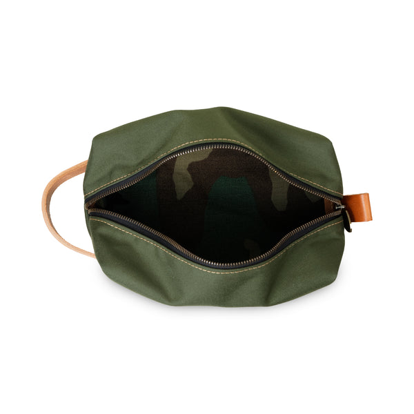 Olive Cordura Travel Pouch