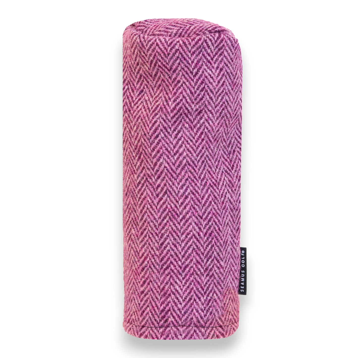 Pink Harris Tweed Head Cover