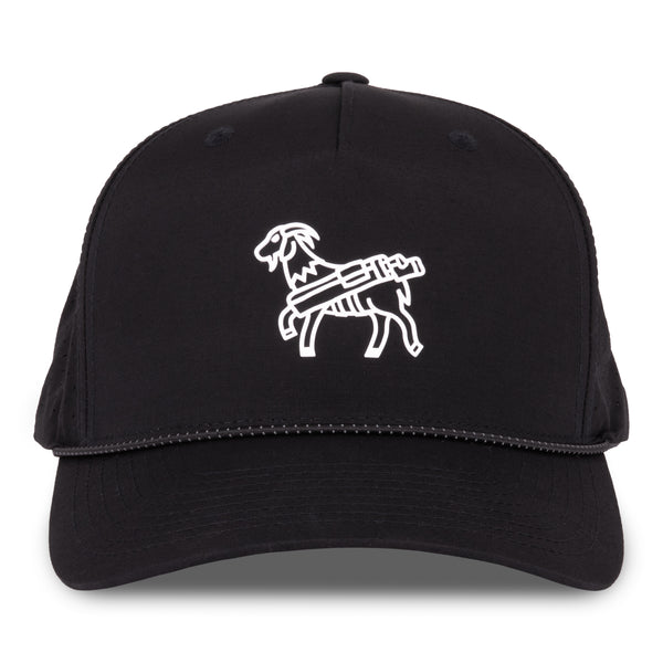 Seamus Goat Rope Hat - Black