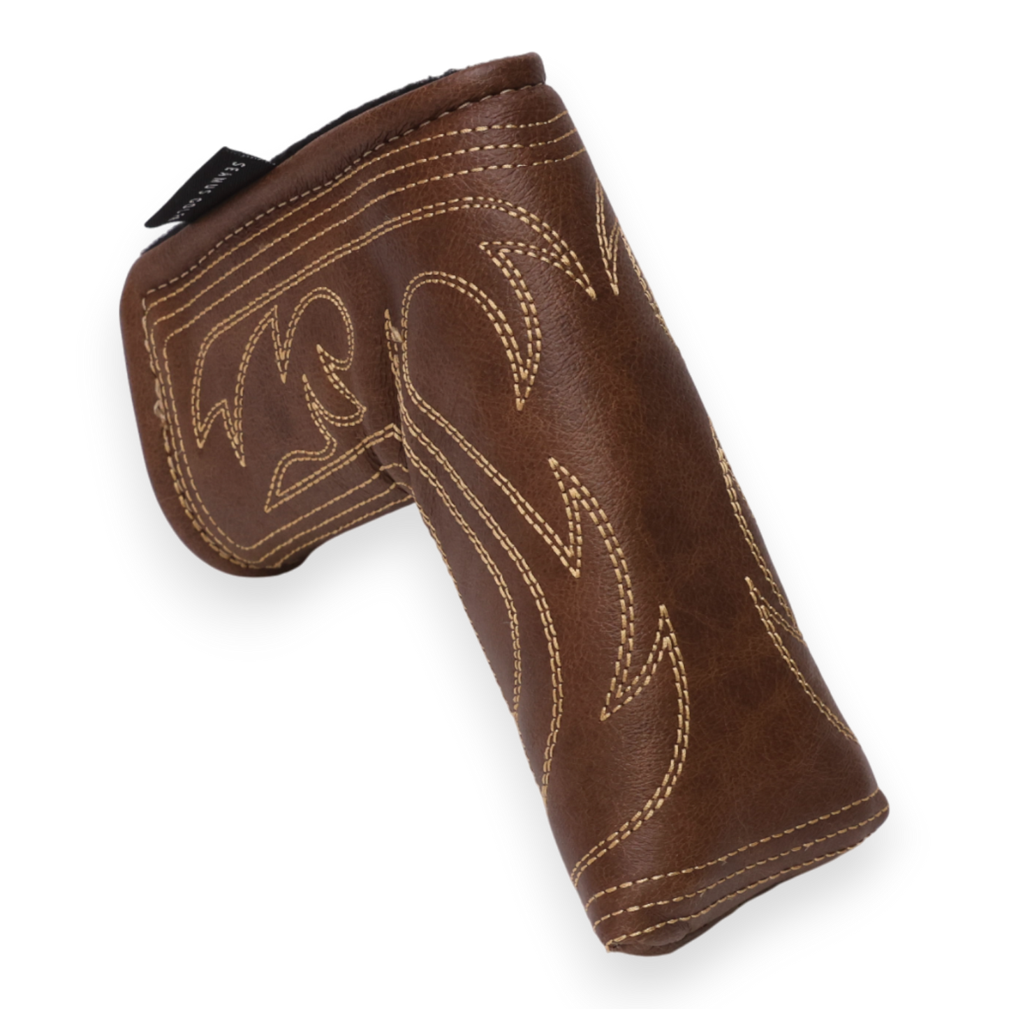 Whiskey Outlaw Cowboy Boot Blade Putter Cover