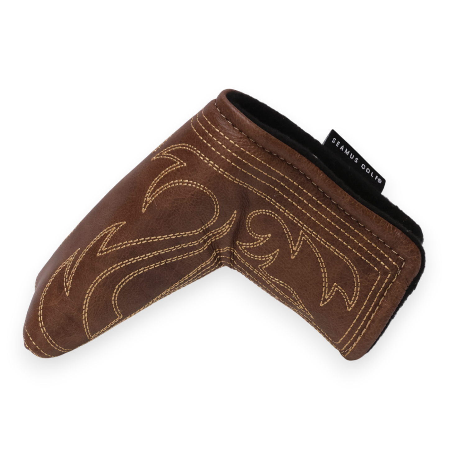 Whiskey Outlaw Cowboy Boot Blade Putter Cover
