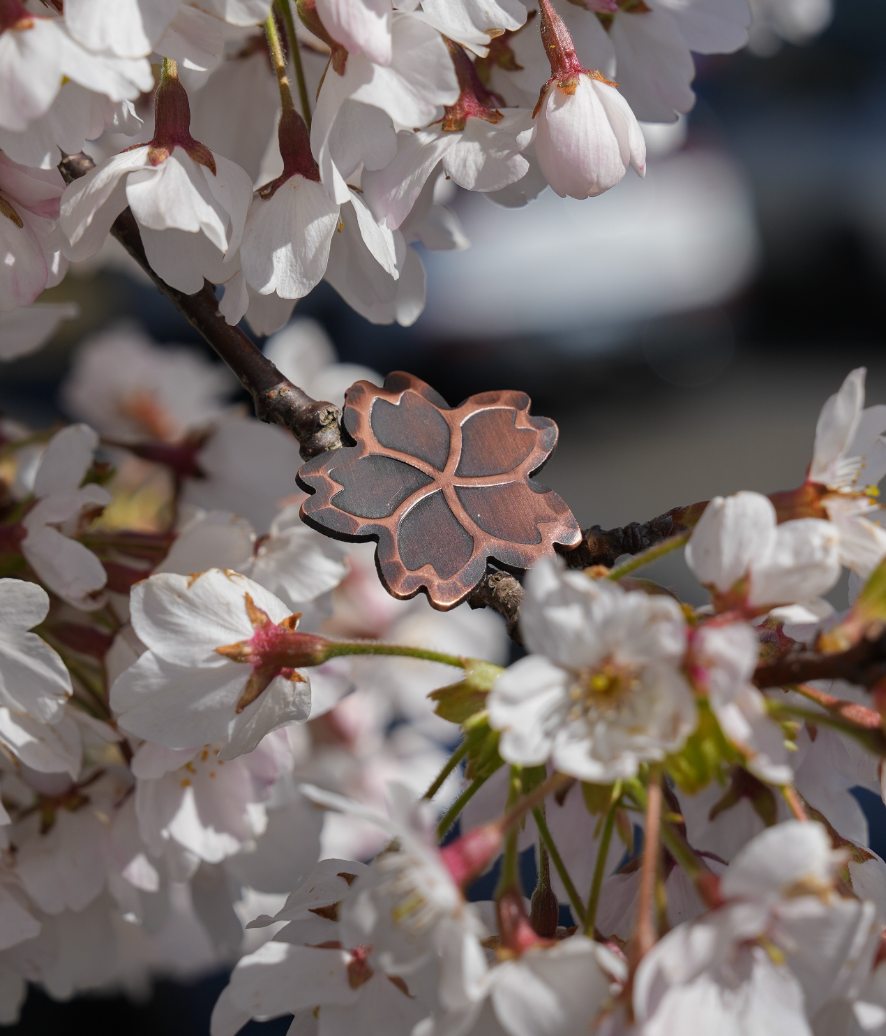 Hand Forged® Sakura Ball Marker - Copper
