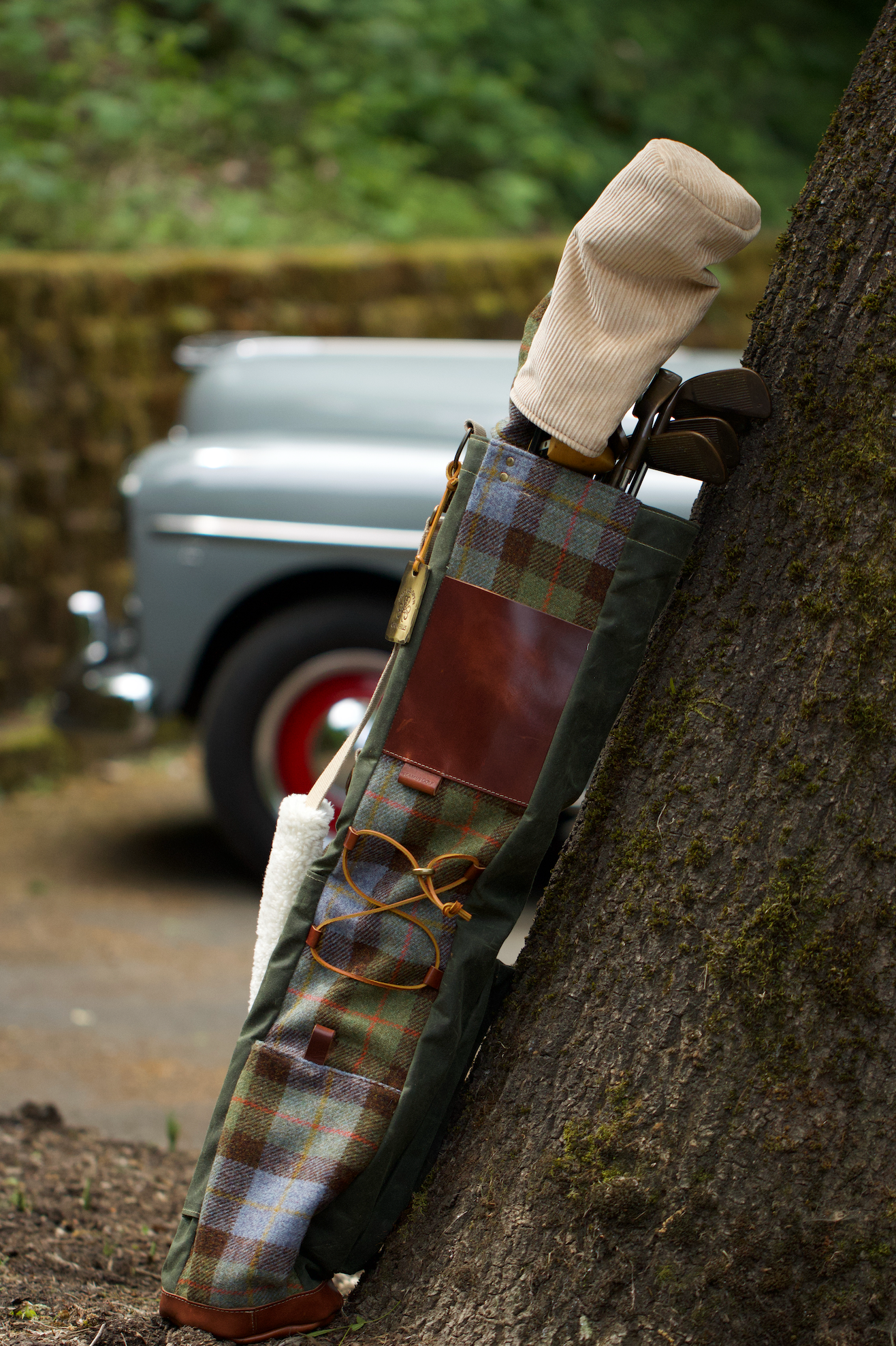 Macleod Check Harris Tweed Sunday Bag