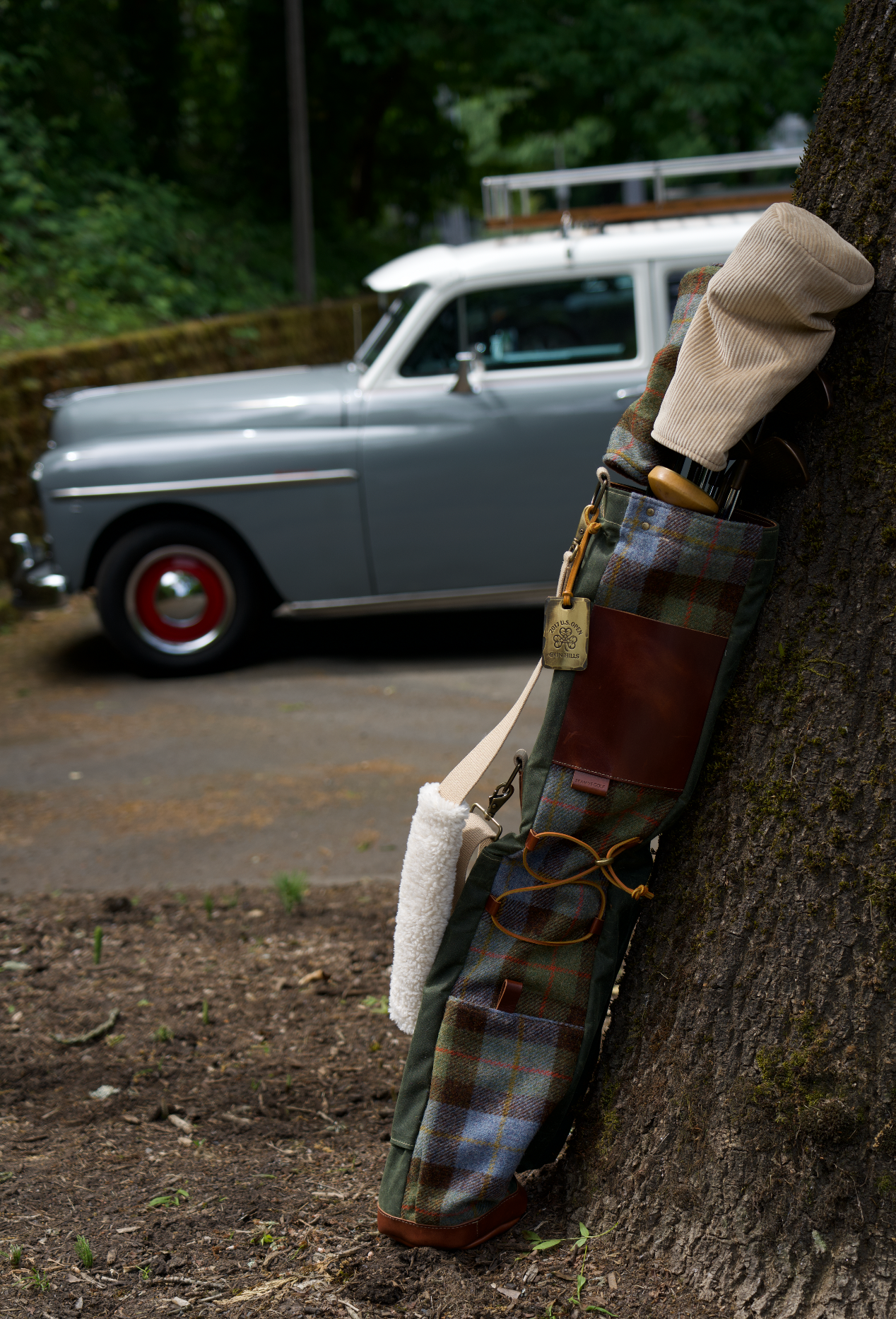 Macleod Check Harris Tweed Sunday Bag