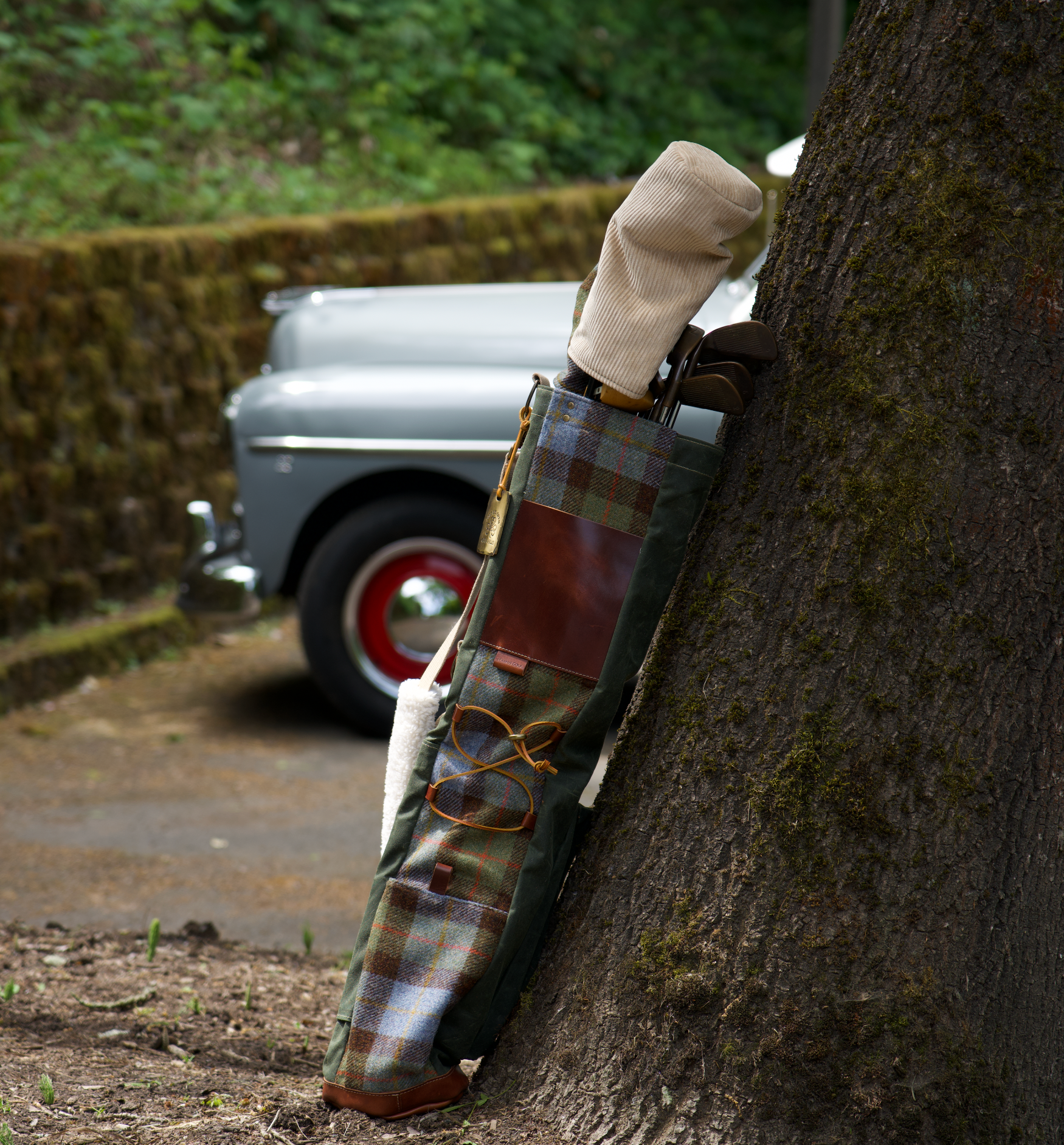 Macleod Check Harris Tweed Sunday Bag