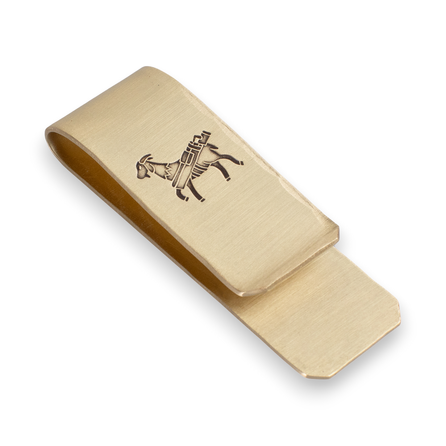Hand Forged® Seamus Goat Money Clip - Bronze