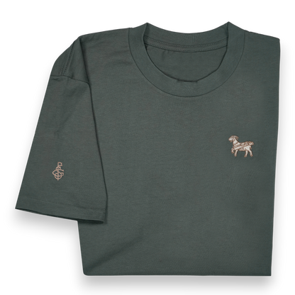 Seamus Goat T-Shirt - Green