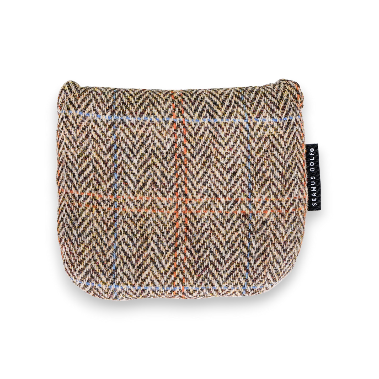 Harris Tweed Glen Plaid Mallet Putter Cover