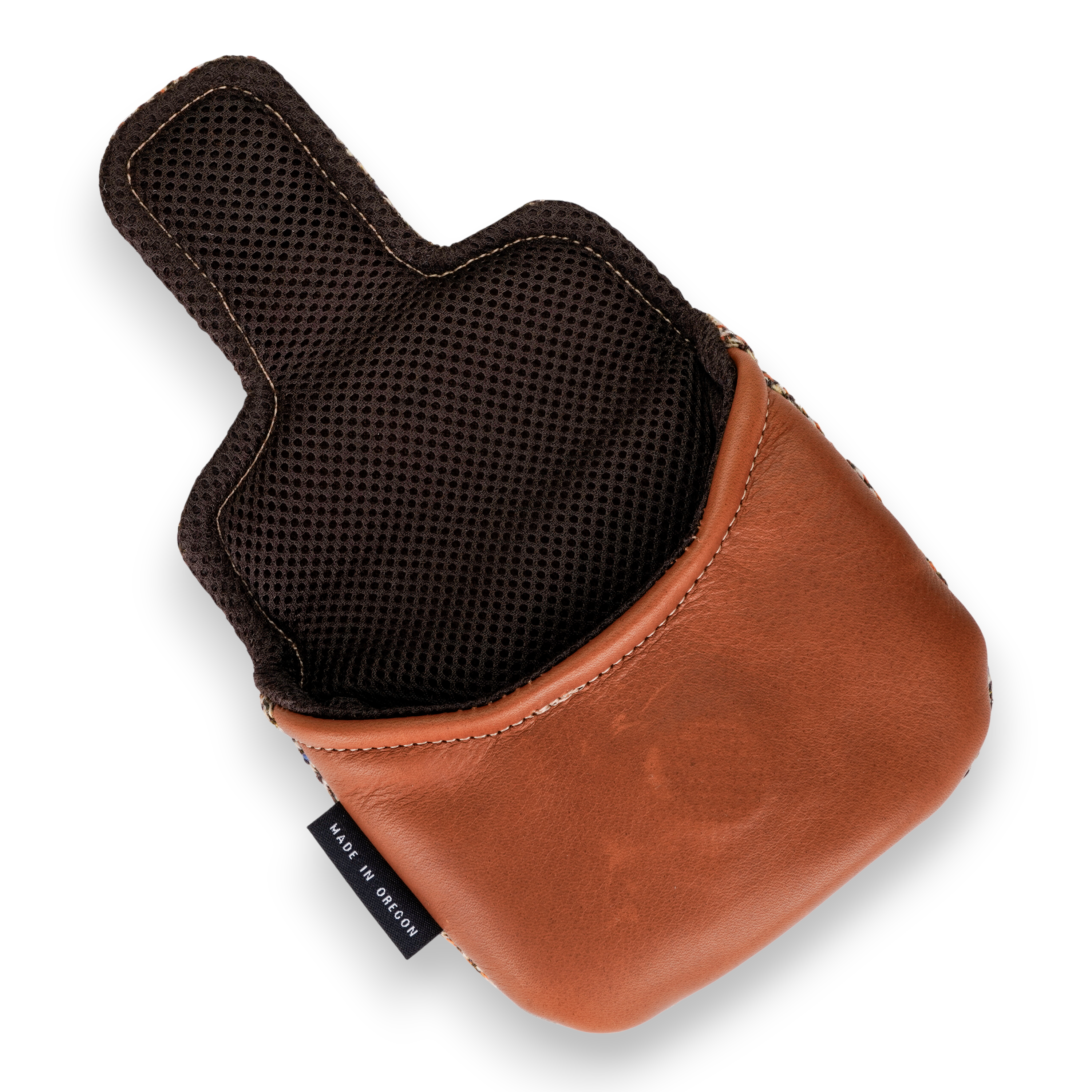 Harris Tweed Glen Plaid Heel Shafted Mallet Putter Cover
