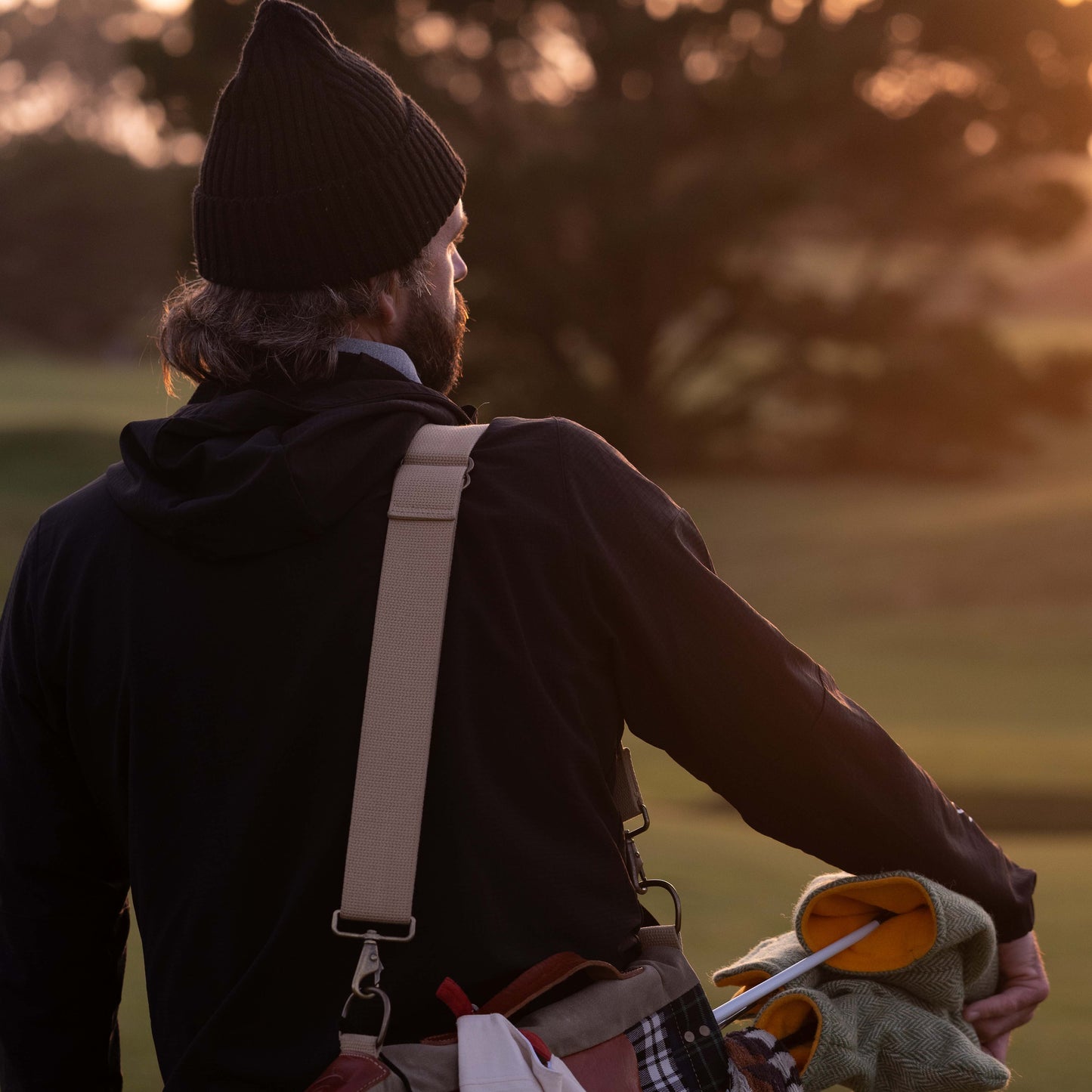SEAMUS Golf Beanie - Speckled Black