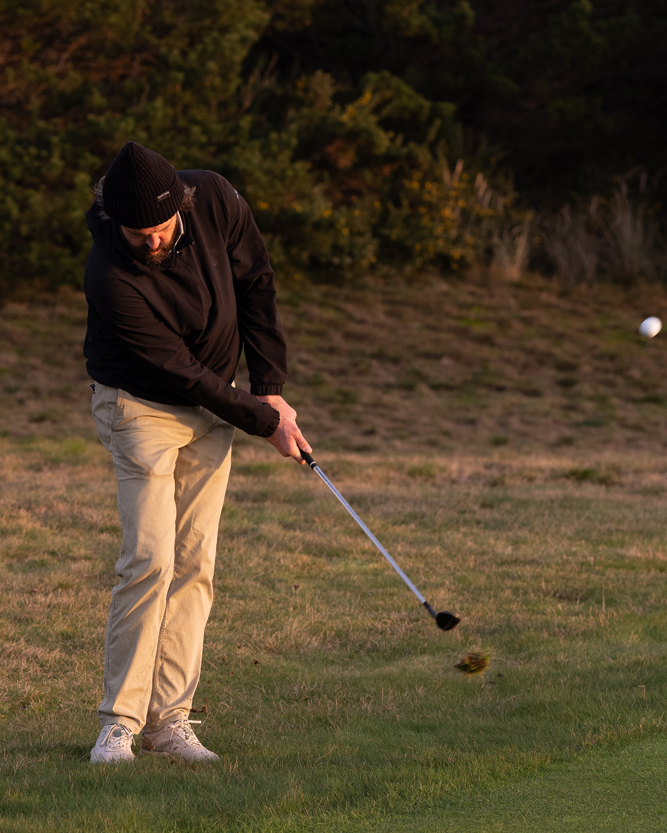 SEAMUS Golf Beanie - Speckled Black