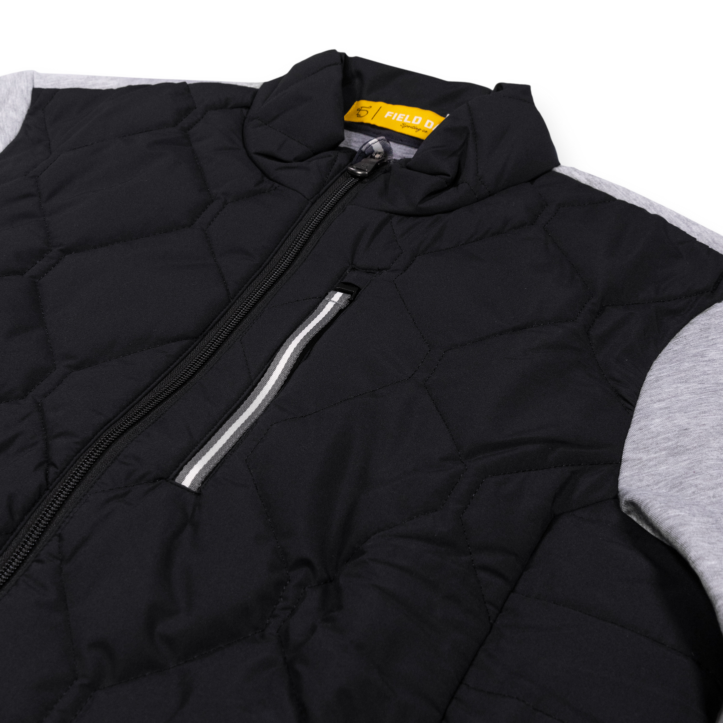 Seamus x Field Day Frankie Cross Full Zip - Black/Grey
