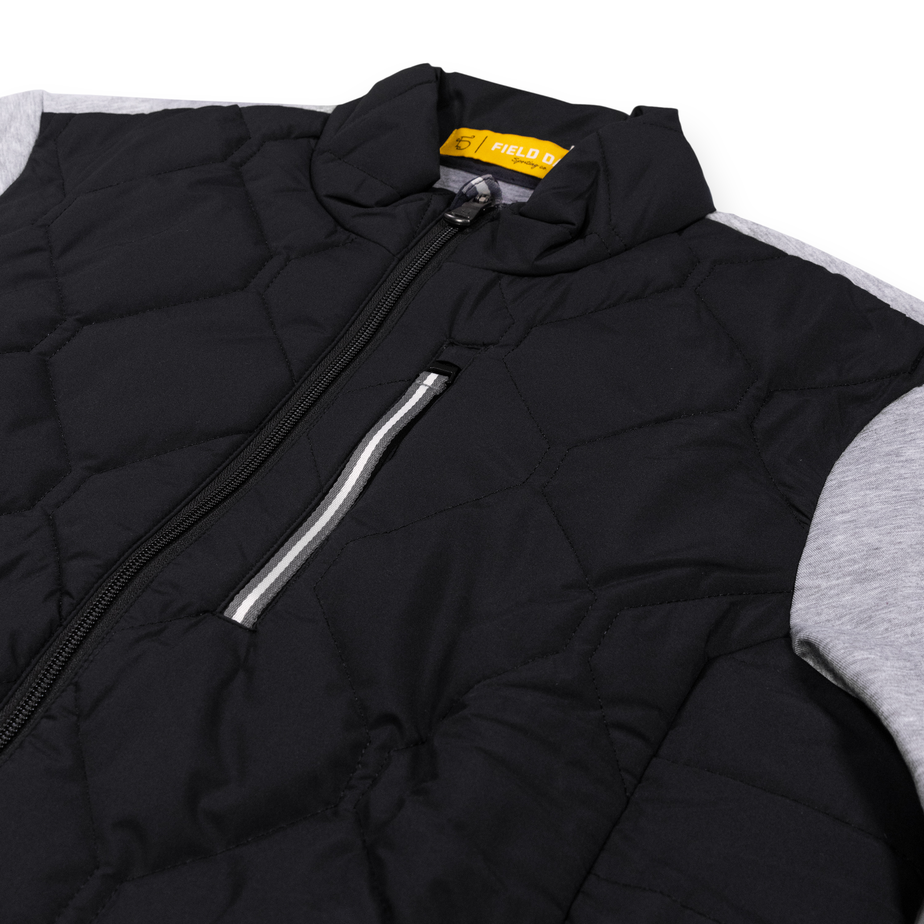 Seamus x Field Day Frankie Cross Full Zip - Black/Grey