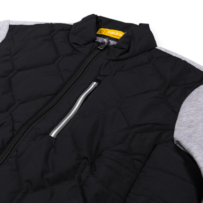 Seamus x Field Day Frankie Cross Full Zip - Black/Grey