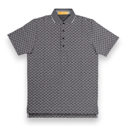 Seamus x Field Day Goat All Over Polo - Grey