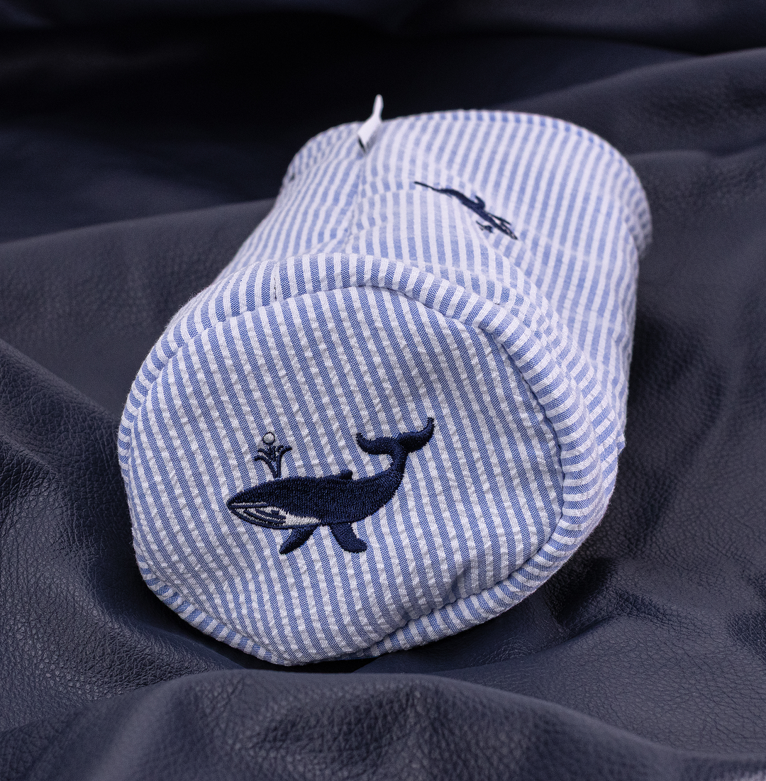 Seersucker Whale Head Cover