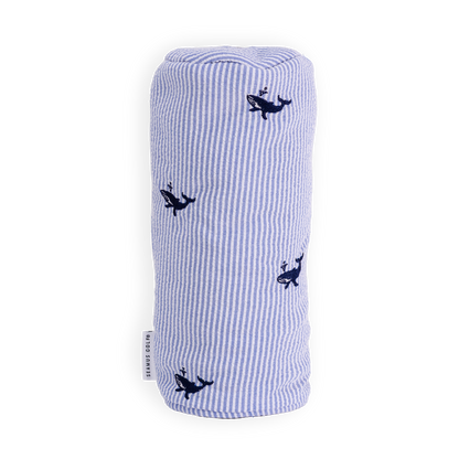 Seersucker Whale Head Cover