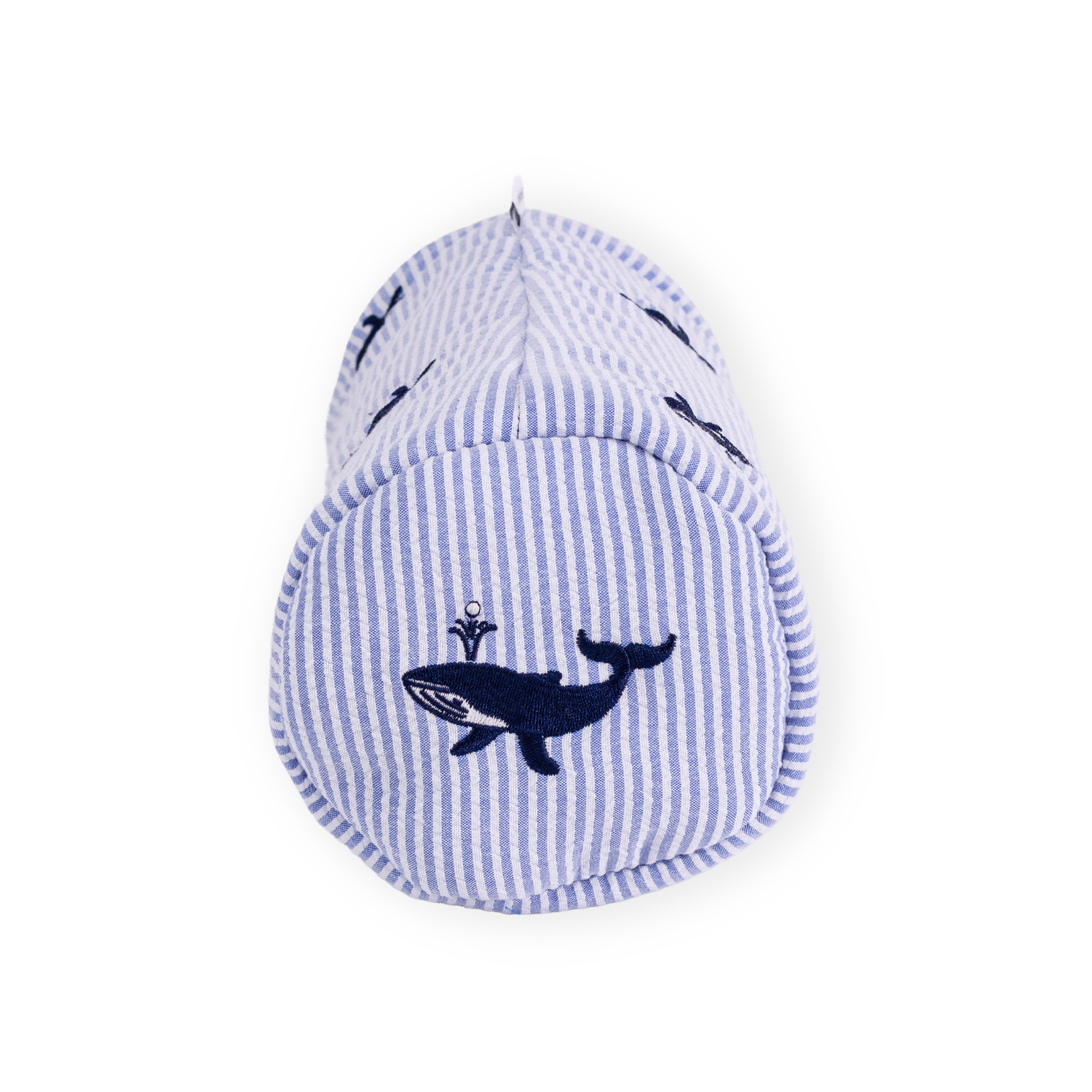 Seersucker Whale Head Cover