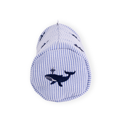 Seersucker Whale Head Cover
