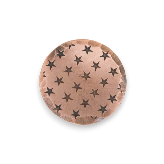 Hand Forged® Stars + Stripes Ball Mark - Copper