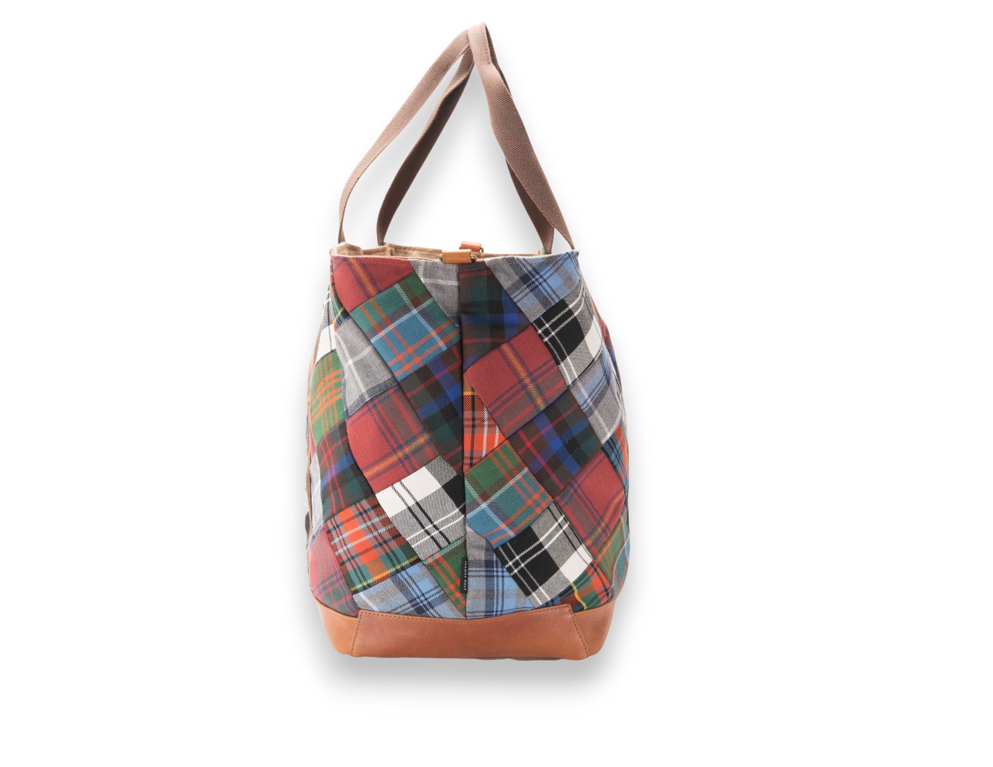 Tartan Patchwork Carry All Tote