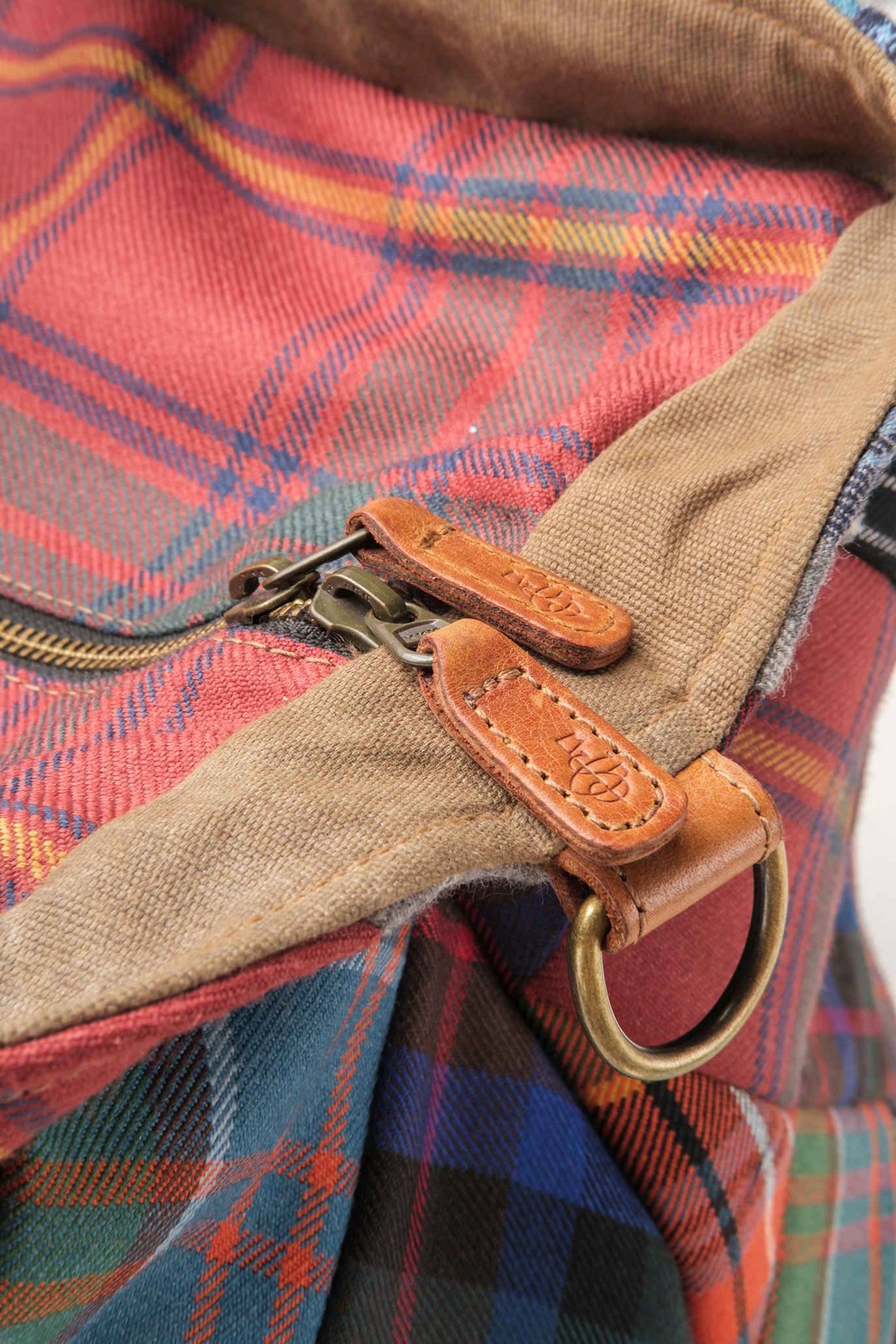 Tartan Patchwork Carry All Tote