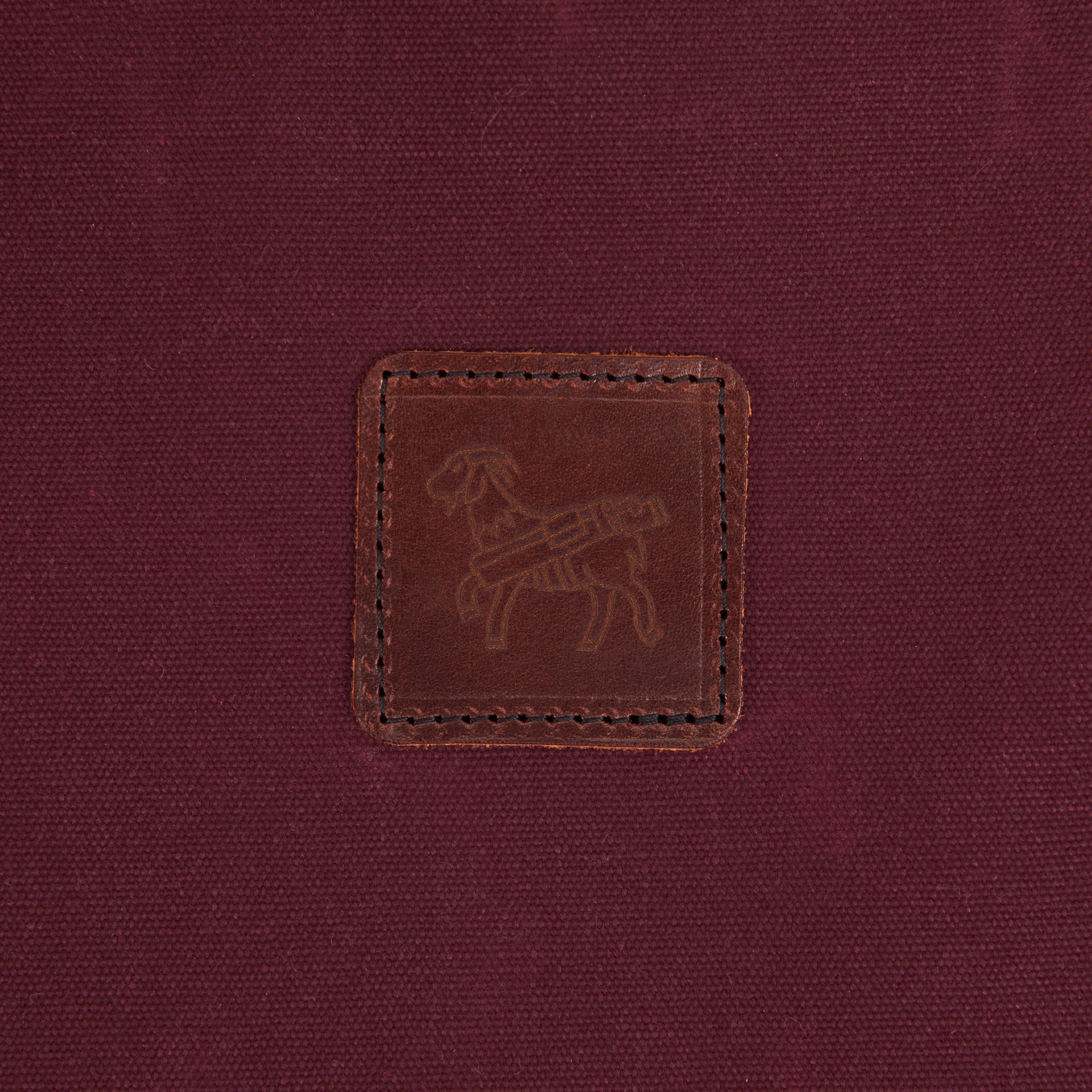 Goat Division Caddie Red Waxed Canvas Tote Bag | Seamus Golf | 3