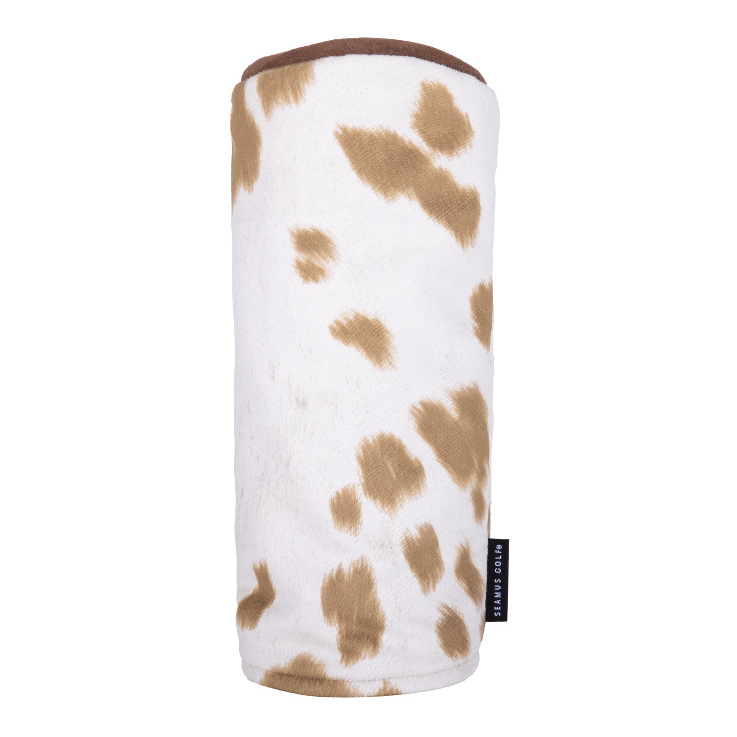 Udder Madness Palamino Brown Cow Print Golf Driver Head Cover | Seamus Golf | 1