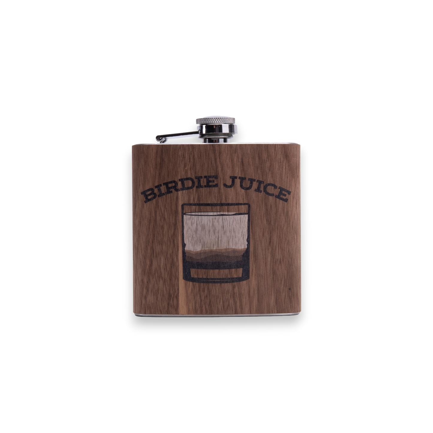 Birdie Juice 6oz Stainless Steel Hip Flask
