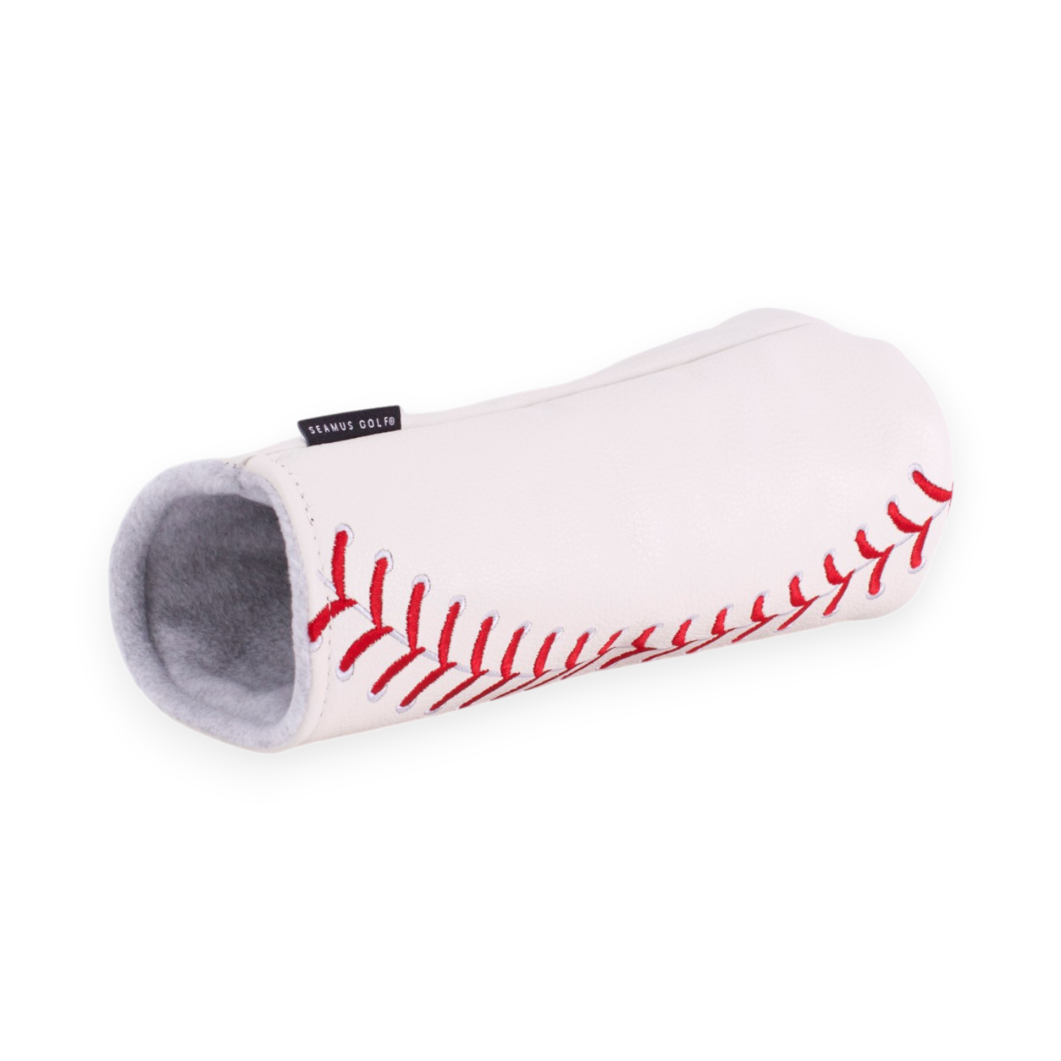 Two-Seam Head Cover - Cream/Red