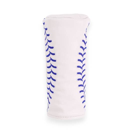 Two-Seam Head Cover - Cream/Blue