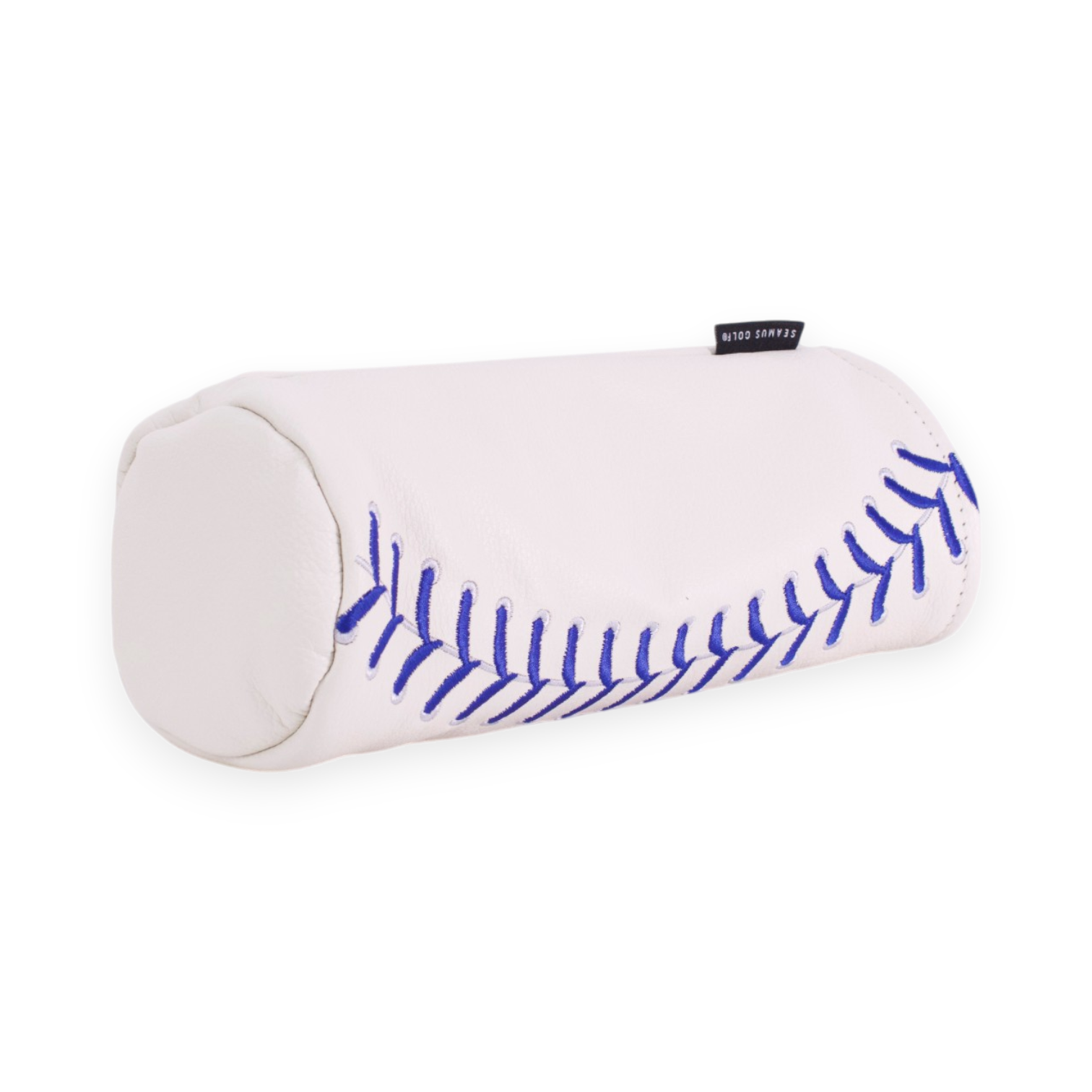 Two-Seam Head Cover - Cream/Blue