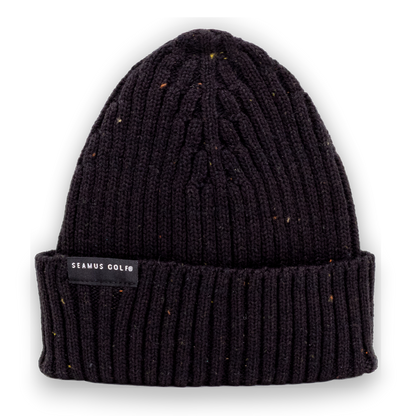 SEAMUS Golf Beanie - Speckled Black