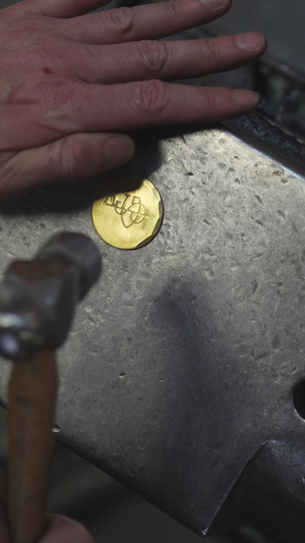 Hand Forged® SEAMUS GOLF Personalized Copper Ball Mark