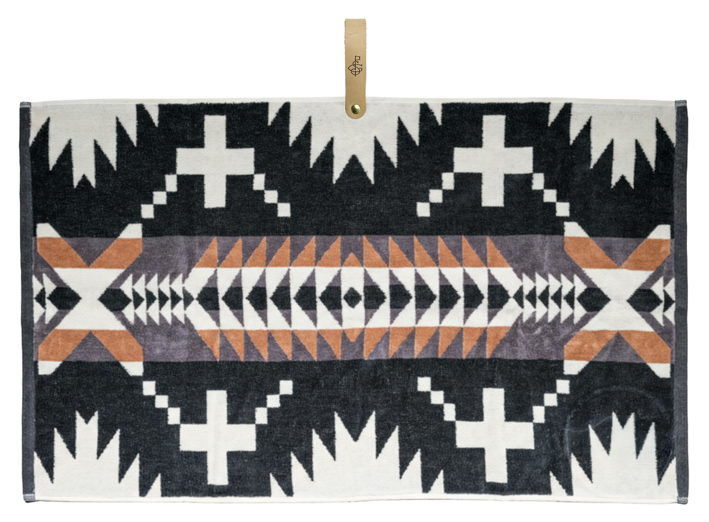 Spider Rock Jacquard Golf Towel