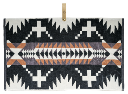 Spider Rock Jacquard Golf Towel