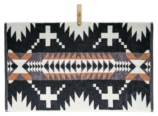 Spider Rock Jacquard Golf Towel