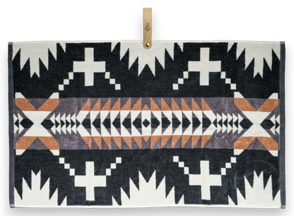 Spider Rock Jacquard Golf Towel