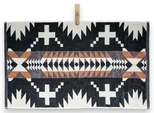 Spider Rock Jacquard Golf Towel