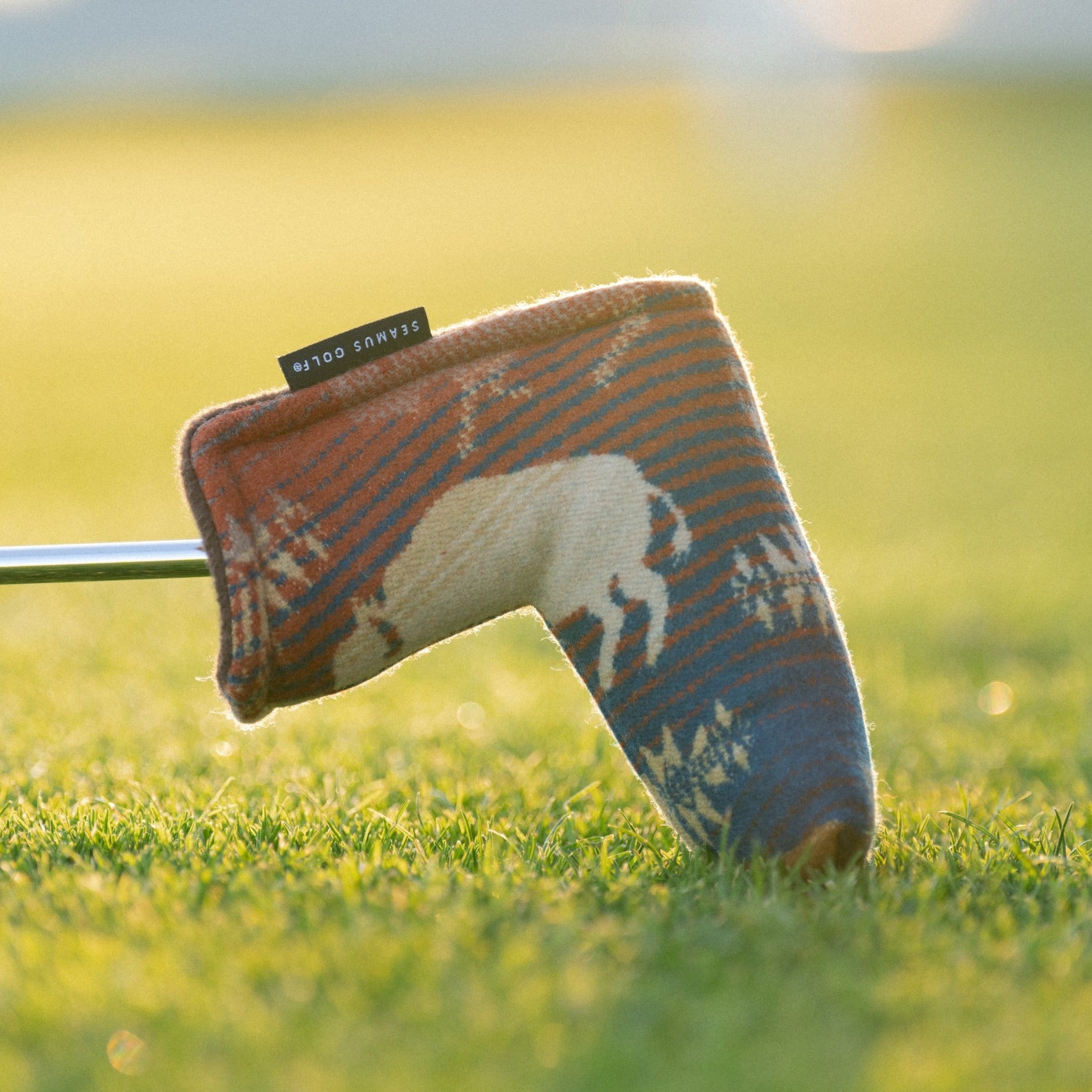 Pendleton Land of the Buffalo Wool Golf Blade Putter Head Cover | Seamus Golf | 4