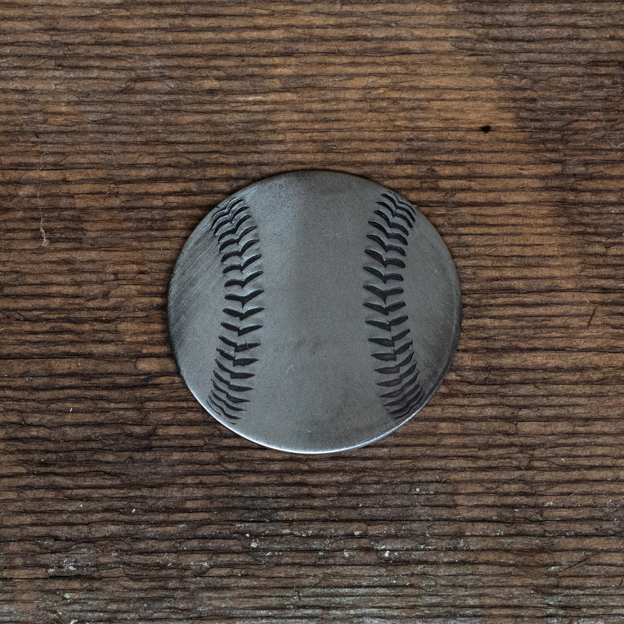 Hand Forged® Baseball Ball Marker - Nickel